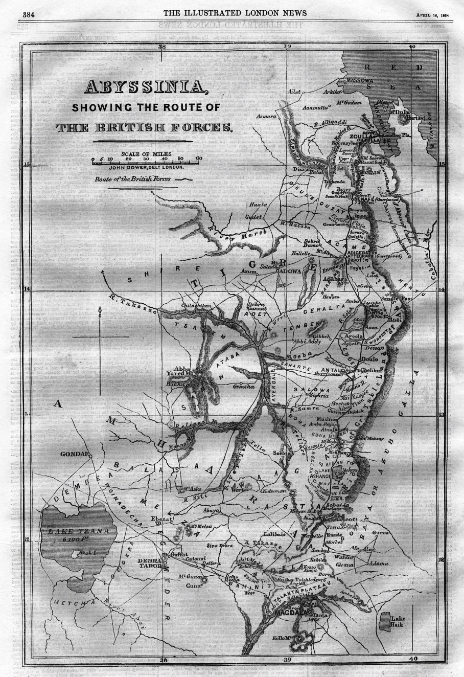 Abyssinia map